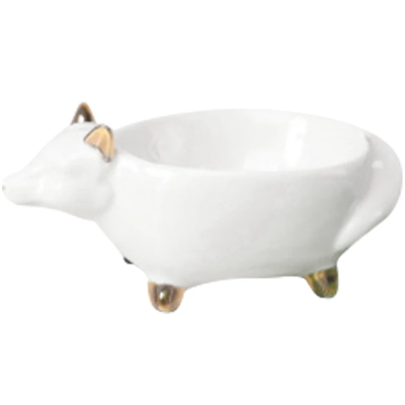 

Керамический кронштейн для хранения ювелирных изделий, креативный поднос для хранения колец, ожерелий, серег, Коробка для мыла