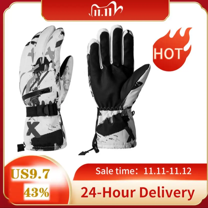 

Ski Gloves Ultralight Waterproof Winter Warm Gloves Snowboard Gloves Motorcycle Riding Snow Waterproof Gloves Men Women 2021 Hot