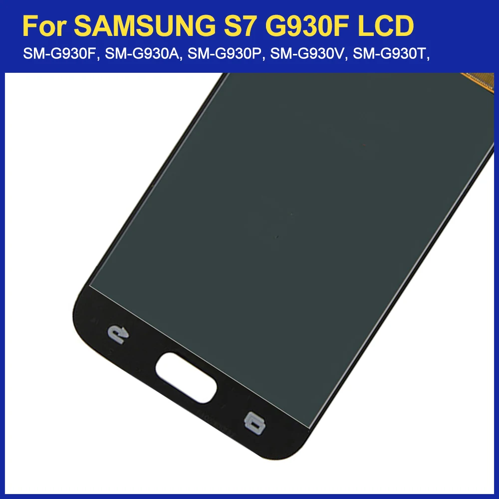 Оригинальный 5 1 ''для Samsung Galaxy S7 G930F G930A G930V ЖК-дисплей сенсорный экран