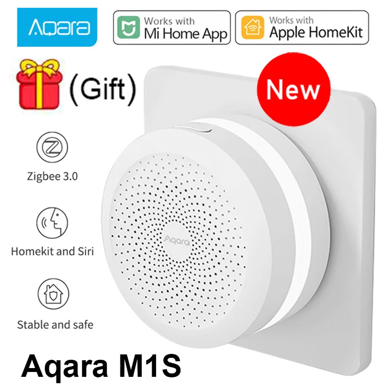 

Блок управления умным домом Aqara M1S Gateway zigbee 2021, Wi-Fi, ночная подсветка