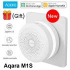 Блок управления умным домом Aqara M1S Gateway zigbee 2021, Wi-Fi, ночная подсветка