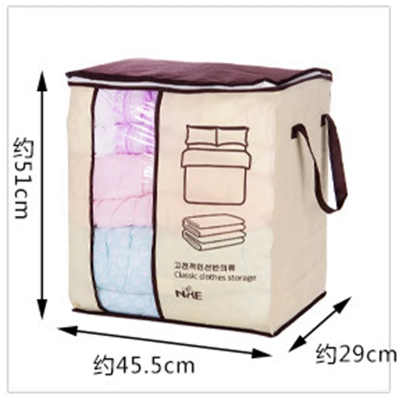 1 шт. новые нетканые обои Портативная сумка для хранения одежды 45 5*51*29 см складная