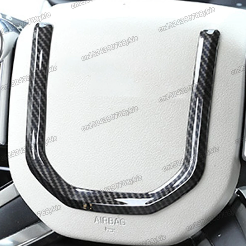 Хромированные накладки на руль автомобиля из углеродного волокна abs для range rover