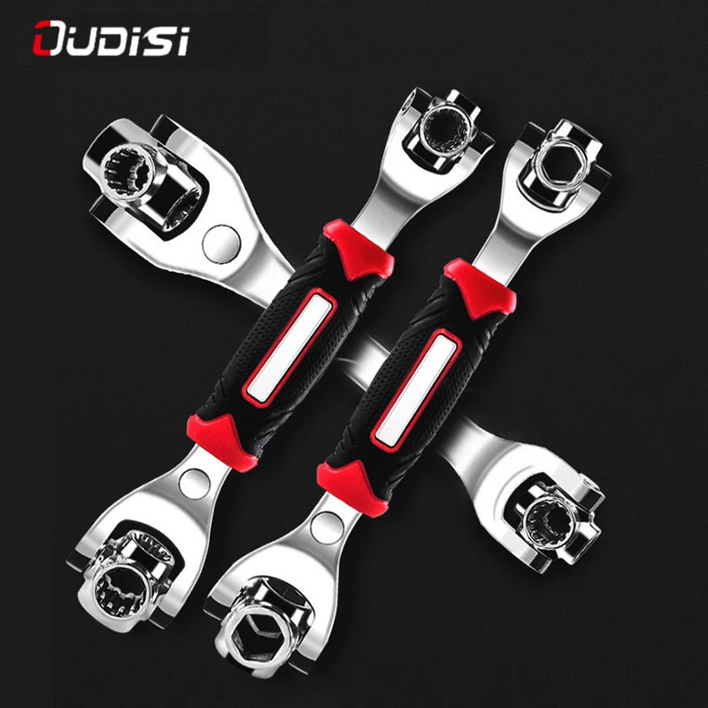 

Динамометрический ключ, многофункциональный инструмент, универсальный торцевой ключ с вращением на 360 градусов, с цветком сливы, инструкци...