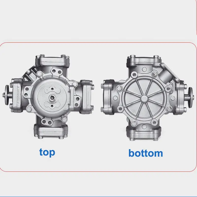 

flow meter fuel dispenser accessories high precision 50 Type 65 flowmeter piston Tanker fuel gauge volumetric oil flow meter