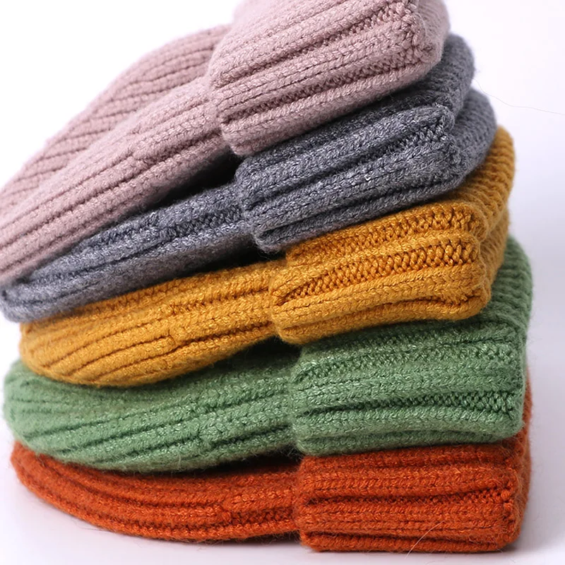 

Girls Women Hat Beanie Cap Watermelon caps Winter Knitted Skullcap Casual Unisex Solid Color Keep Warm Elastic Acrylic Hats