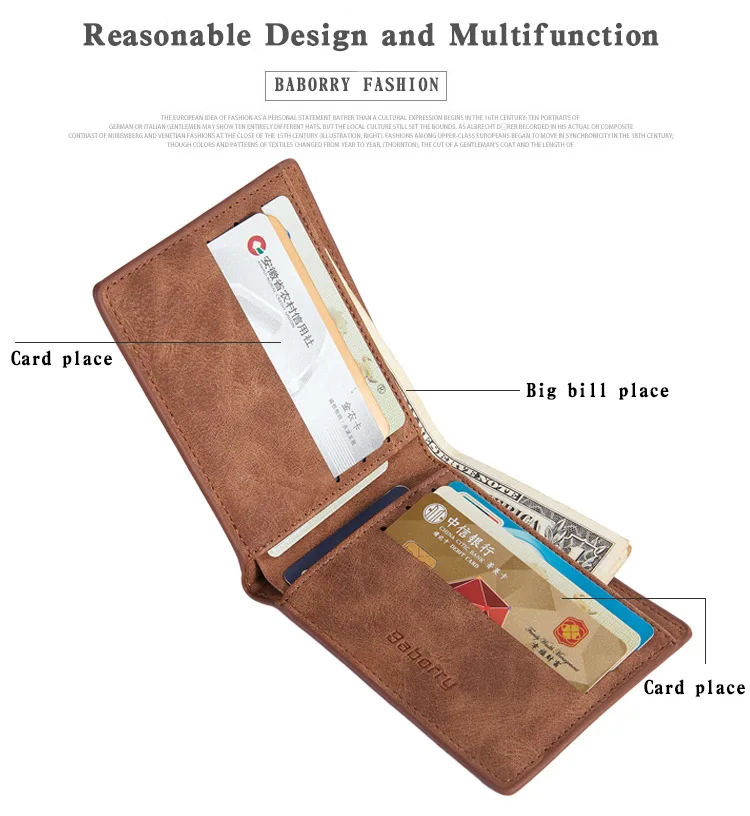 Новые модные мужские кошельки RFID, маленький кошелек для мужчин, кошелек для денег, сумка для монет, Короткий Мужской кошелек, держатель для карт, тонкий кошелек для монет, большая емкость