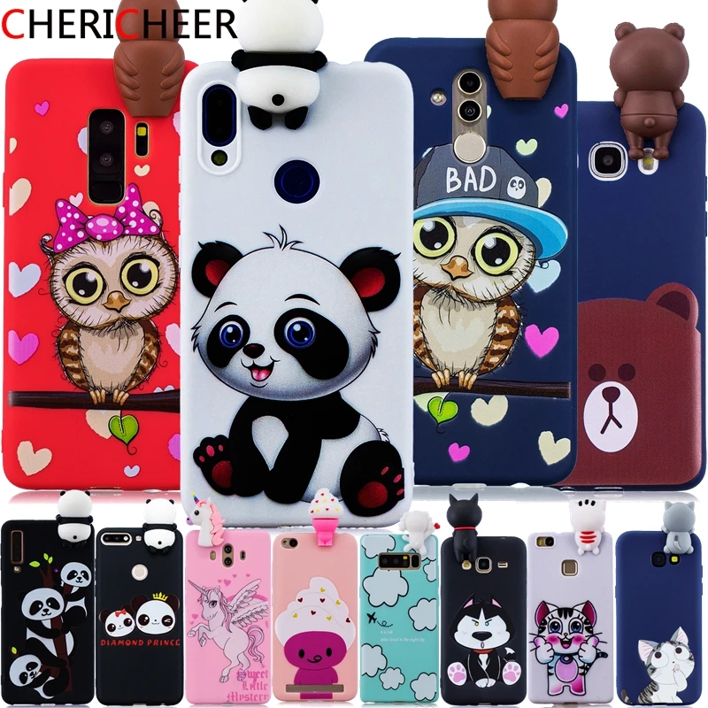 Чехол для Xiaomi Redmi Note 7 чехол с объемными игрушками рисунком панды кота Pro A 7A