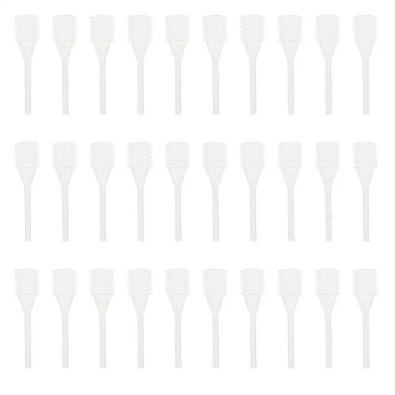 

30 шт., пластиковые Пружинные контейнеры для эфирных масел