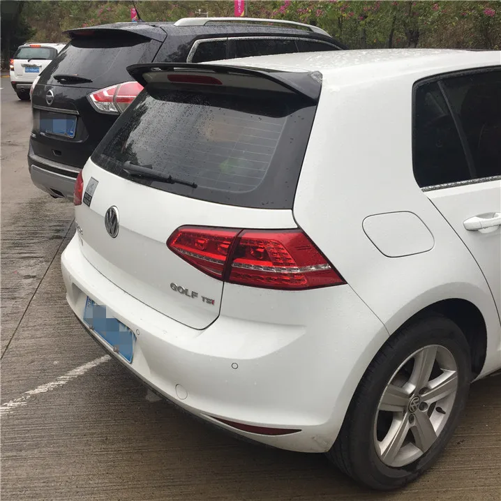 Спойлер для Volkswagen Golf 7 2014-2019 автомобильный спойлер из АБС-пластика заднего крыла