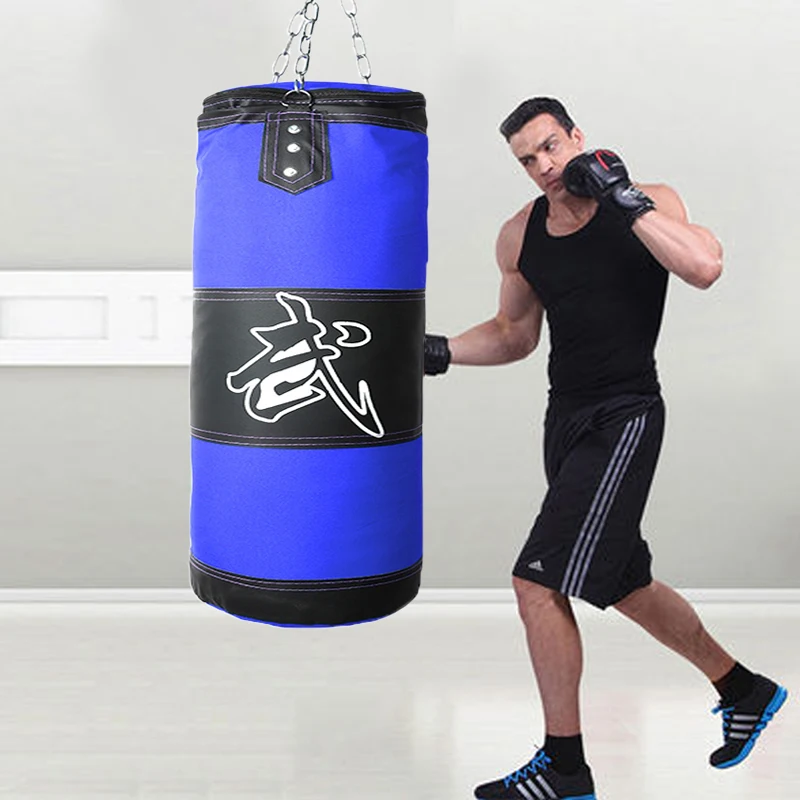 Боксерская груша с песком пустая боксерская 60 120 см Для MMA бокса военных силовых