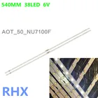Светодиодный полосы для Samsung AOT_50_NU7100F_2X38_3030C BN96-45952A BN96-45962A V8N1-500SM0-R0 UE50NU7100 UE50NU7020 100% новый