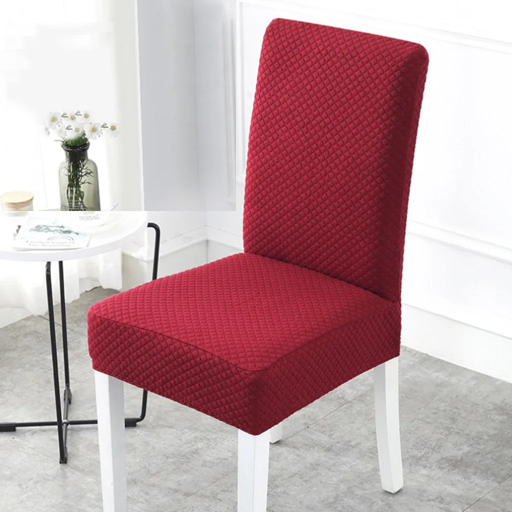 Чехол для стула высококачественный вязаный эластичный водонепроницаемый