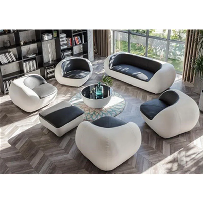 Черная и белая мебель для гостиной современный кожаный диван|sofa modern|sofa sofasofa leather |