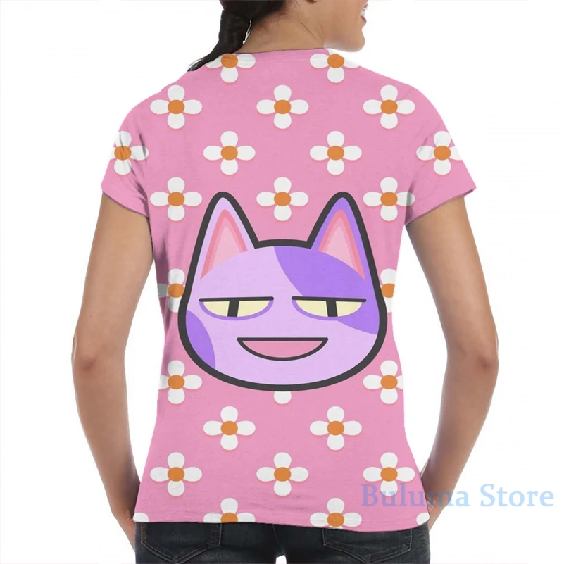 Боб животных пересечения Мужская футболка для женщин со сплошным принтом Модная