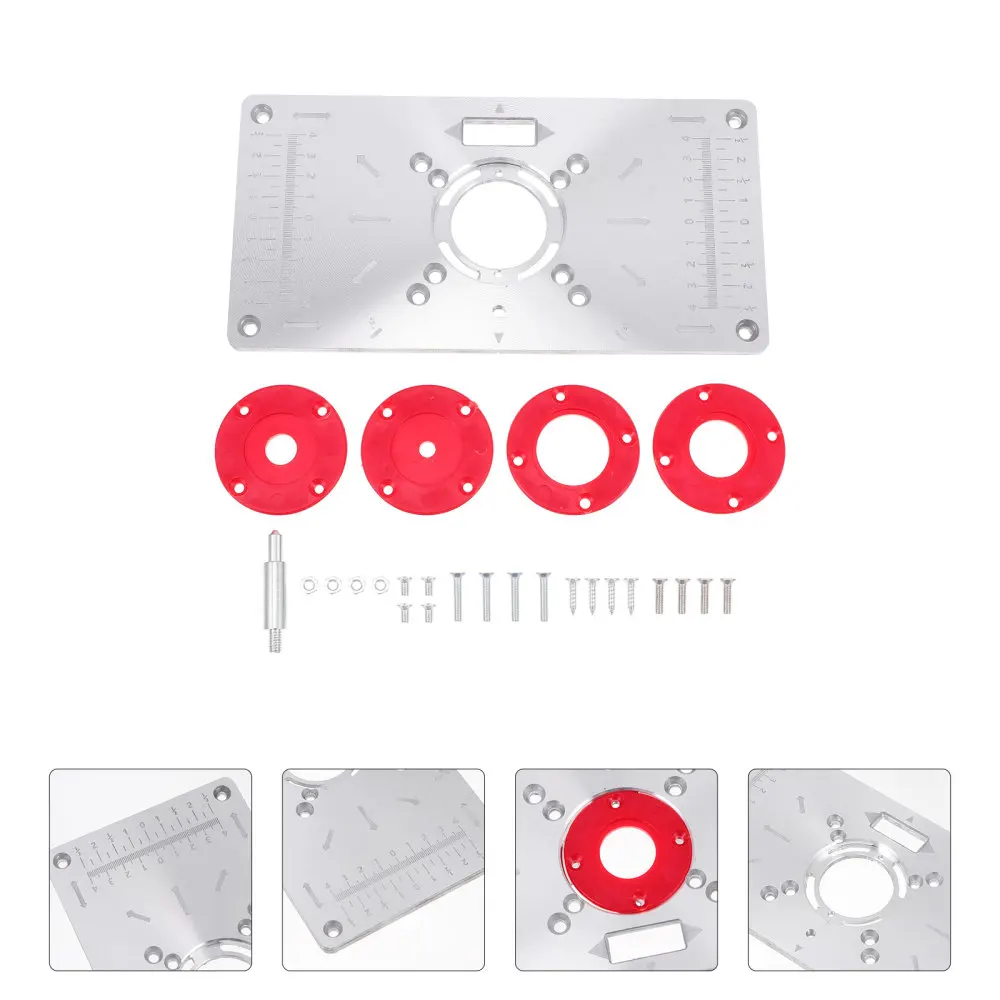 

1 Set of Woodworking Flipping Board Engraving Machine Trimmer Flip-plate Tools