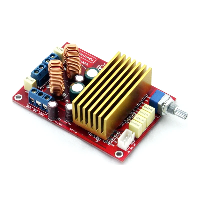 Плата усилителя KYYSLB DC Dual 25V110W + 110W TDA8591TH высокой мощности без фильтра для