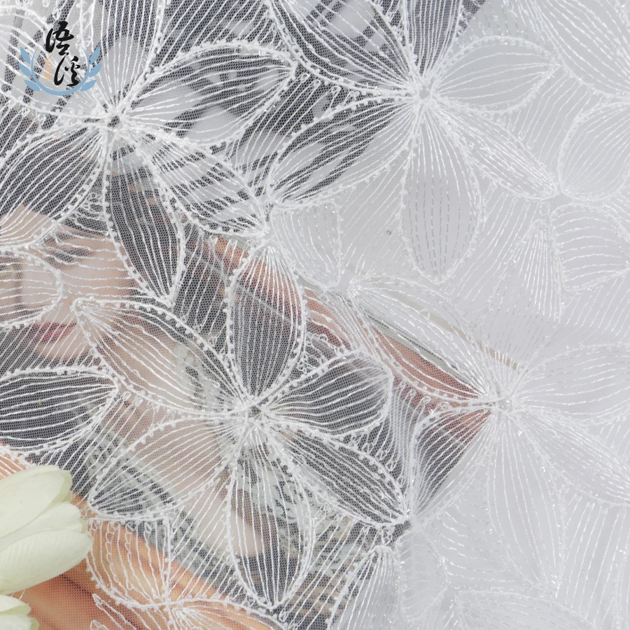 5 ярдов бусины в виде риса жгут из бисера Вышивка Марля тяжелое ремесло гвоздь