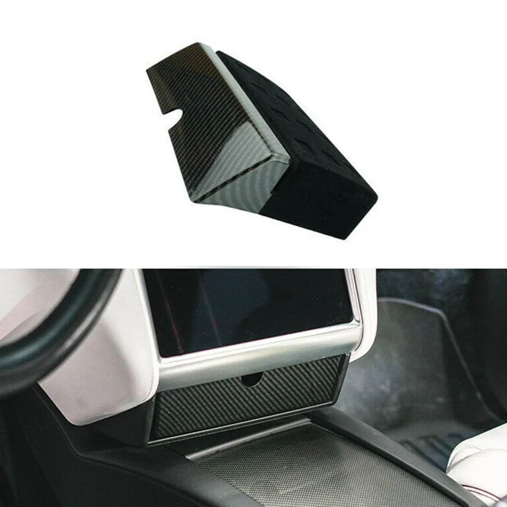 

1 Pcs Center Console ABS Carbon Fiber Drawer Tray Organizer Parts High Quality
