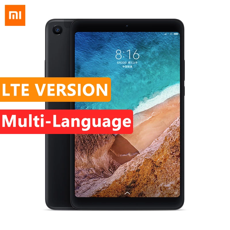 Xiaomi mi Pad 4 LTE/WiFi pc tablet s OTG 8 &quotPC Snapdragon 660 Octa Core 64G 1920x1200px 13.0MP + 5.0MP Cam 4G tablet|Планшеты| |