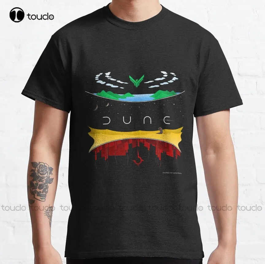 

Worlds of Dune Classic T-Shirt womens baseball shirt Custom aldult Teen unisex digital printing xs-5xl All seasons cotton