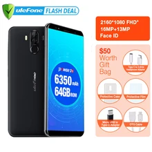 Ulefone Power 3S 6.0 &quot18:9 FHD 4G смартфон MTK6763 Octa core Android 7.1 4 ГБ + 64 16MP Камеры 6350
