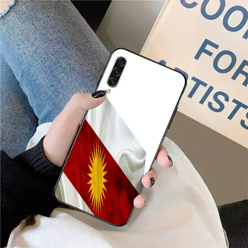 

Yazidis Flag fashion pattern Phone Case For Samsung galaxy S 9 10 20 A 10 21 30 31 40 50 51 71 s note 20 j 4 2018 plus