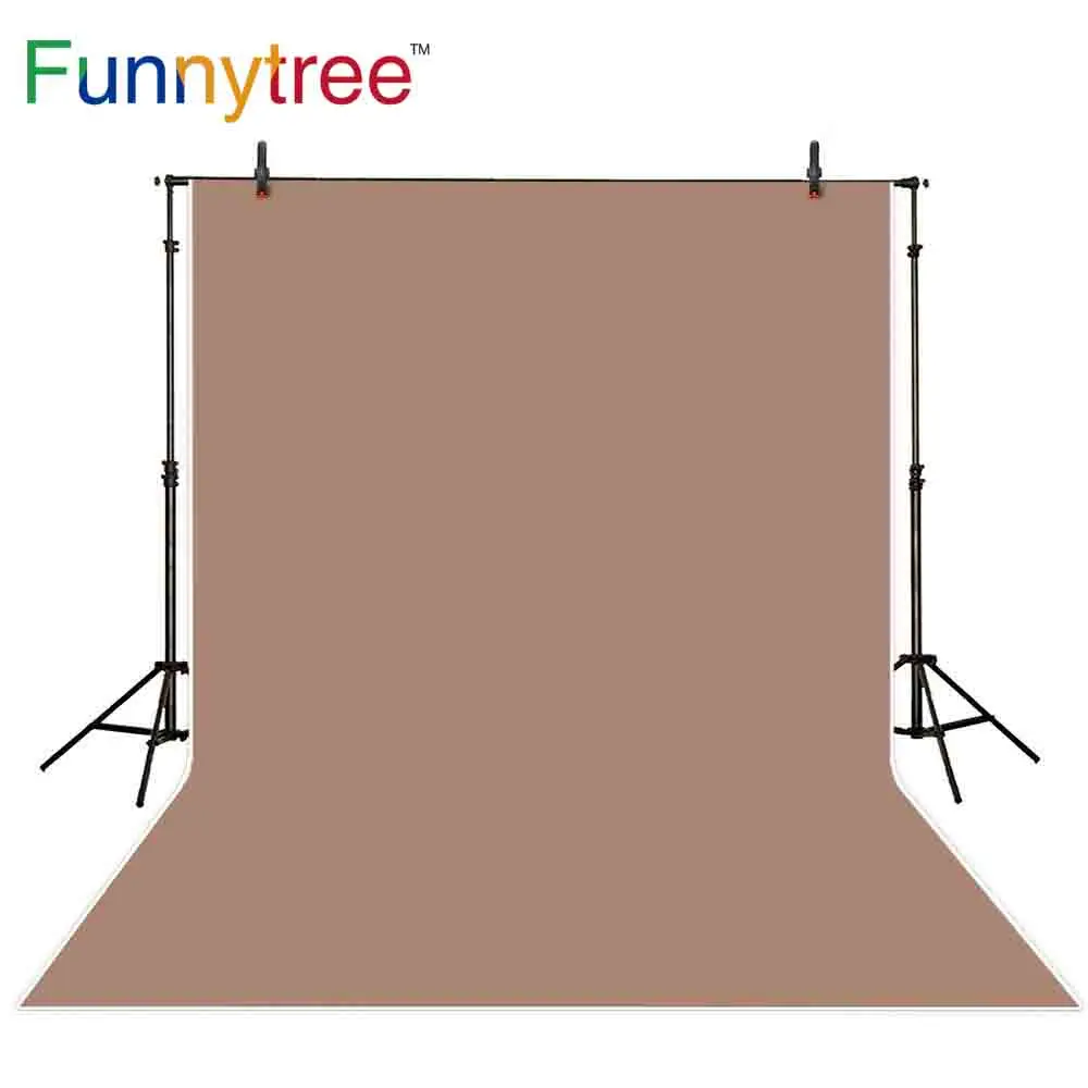 Funnytree photography background gray brown Baby new year solid color backdrop photo studio photocall photobooth photophone enlarge