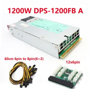 1200W Power Supply DPS-1200FBA For HP DL580G5 438202-001 441830-001 Tested Mining Power w Breakout B in Pakistan