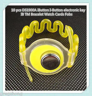10 шт. DS1900A iButton I Button электронный ключ IB TM браслет часы карты Fobs|Считыватели