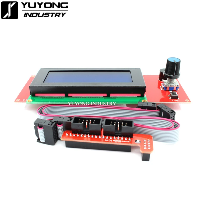

1 Pcs LCD Display 3D Printer Reprap Smart Controller Reprap Ramps 1.4 2004 LCD Control