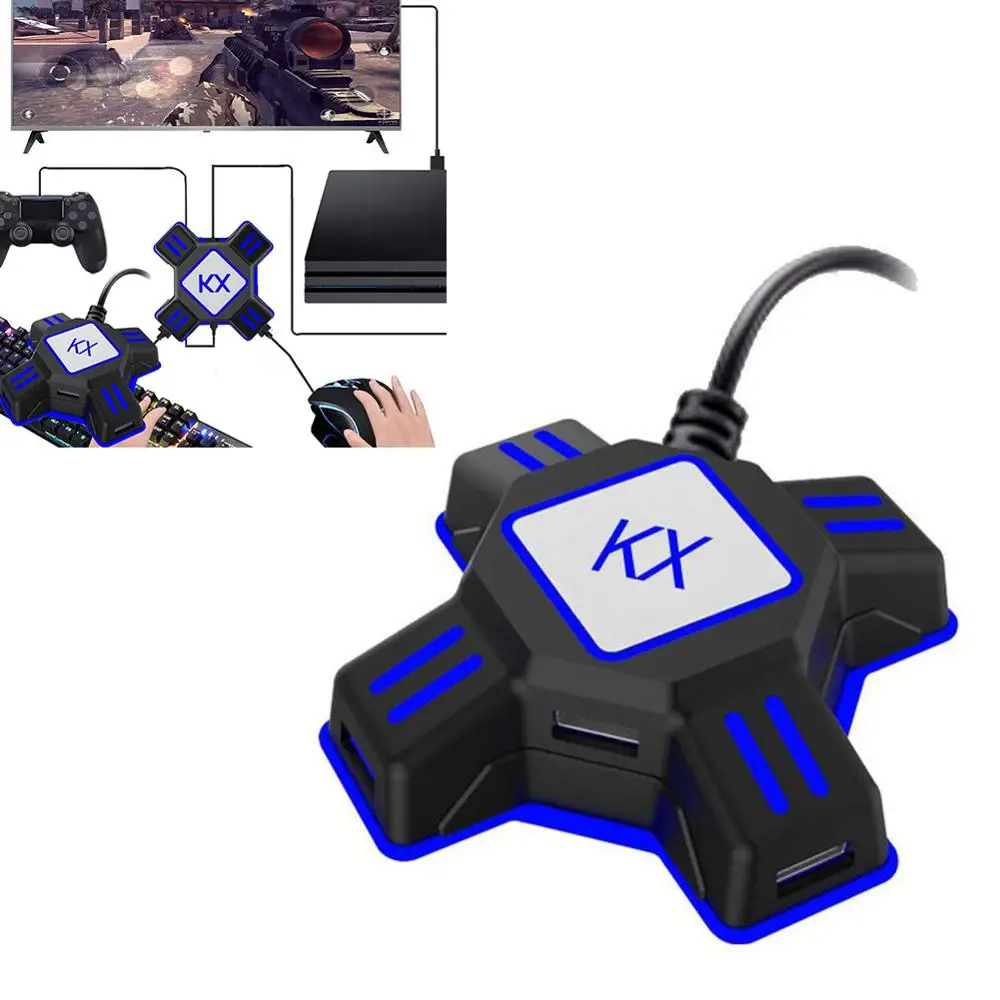USB контроллер KX конвертер для видеоигр клавиатура переходник мыши PS4 PS3 Xbox One Nintendo