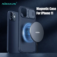 magnetic case for iphone 11 case nillkin camshield slide camera protect privacy back cover for iphone 11 case luxury phone cover