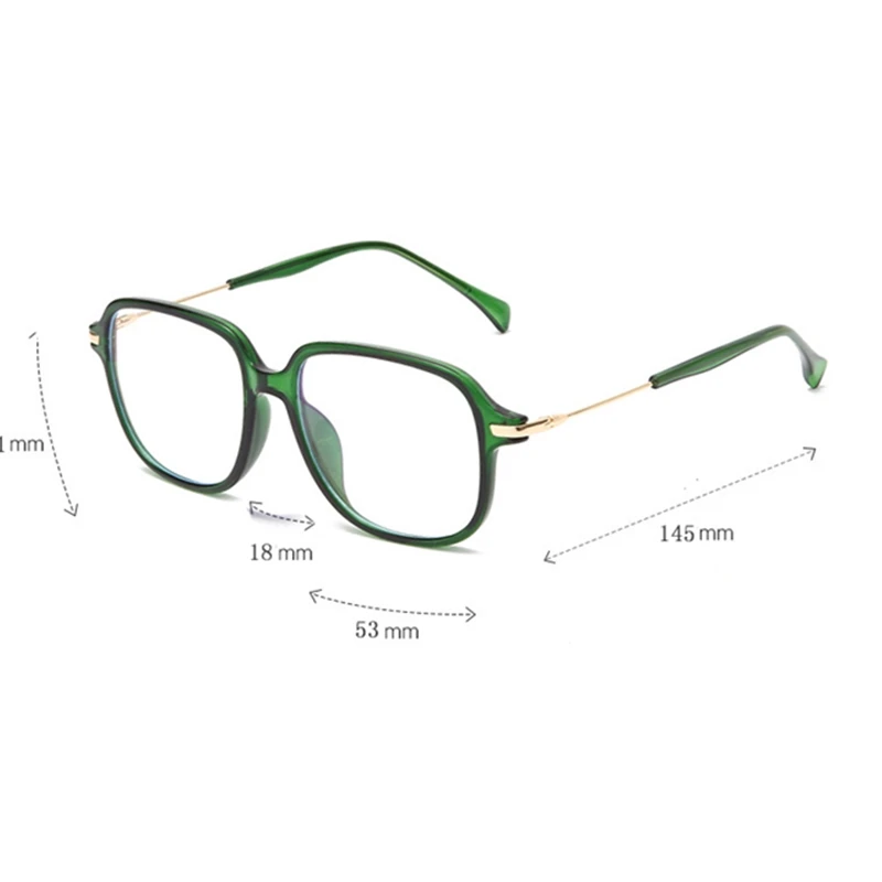 Оправа для очков прозрачная мужчин и женщин антибликовые светильник тажные