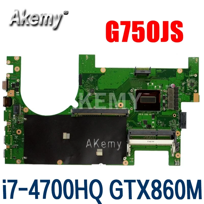 Материнская плата Amazoon G750JS G750JM для ноутбука For Asus G750JW G750JH G750JX Teste оригинальная