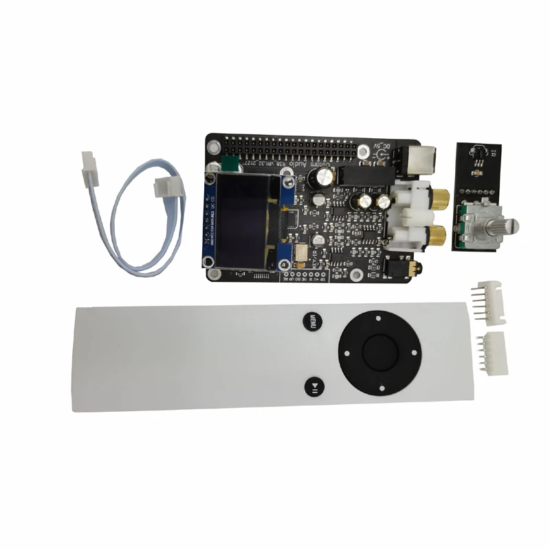 OLED ES9038q2m  digital broadcast network player for Raspberry Pi DAC connected to I2S 32bit 768K DSD512 G4-001