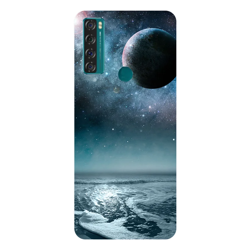 For TCL 20 SE 20B 20R 5G Case Soft Silicone TPU Cover For TCL 20 SE Phone Back Case For TCL 20SE Funda Protective TCL20 SE Shell