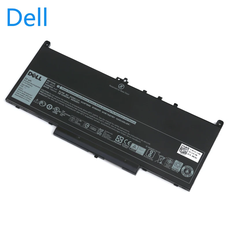 Оригинальный Новый Сменный аккумулятор для ноутбука Dell Latitude E7270 E7470 J60J5 R1V85 MC34Y 242WD 7