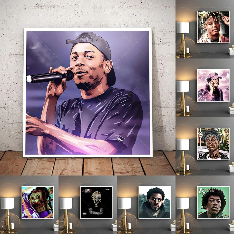 

Home Decor Canvas Painting Lil Uzi Vert HD Modern Wall Art Music Poster Rap Posters And Prints Picture Living Room Bedroom Decor