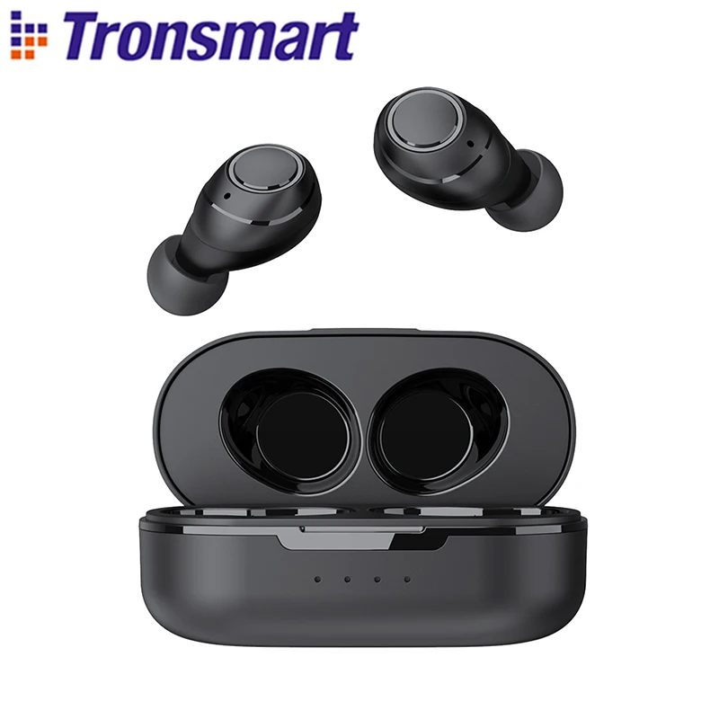 Tronsmart Onyx Free Беспроводные наушники True УФ Bluetooth QualcommChip с aptX IPX7