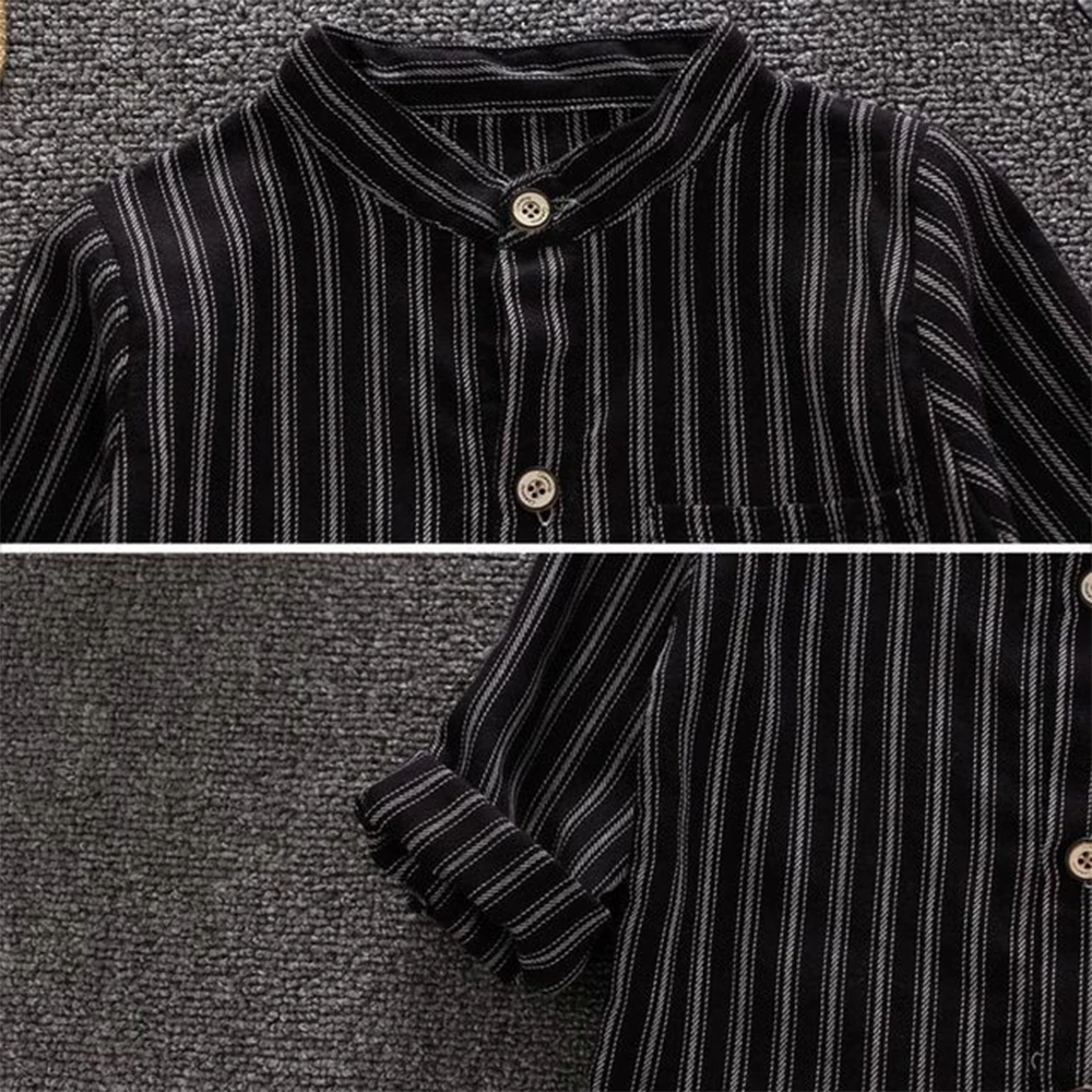 

Kids Shirt Clothes Spring Thin Blouses Clothing Infant Boy Plaid Cotton Tops 1 2 3 4 5Years Kids Long Sleeves Shirt