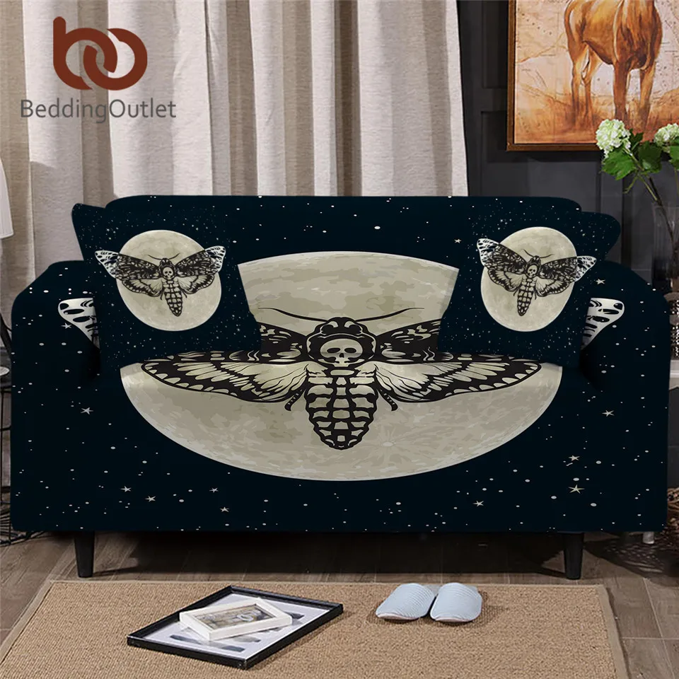 Чехол BeddingOutlet для диванов эластичный чехол на диван в готическом стиле с