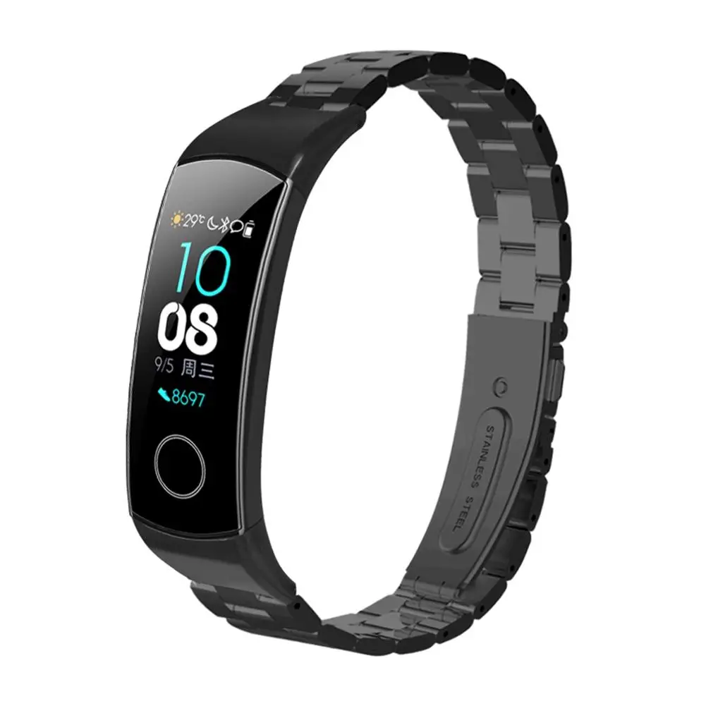 Сменный Браслет для huawei Honor Band 4 5 браслет из нержавеющей стали для Honor Band 4 5 умные аксессуары для часов с инструментом