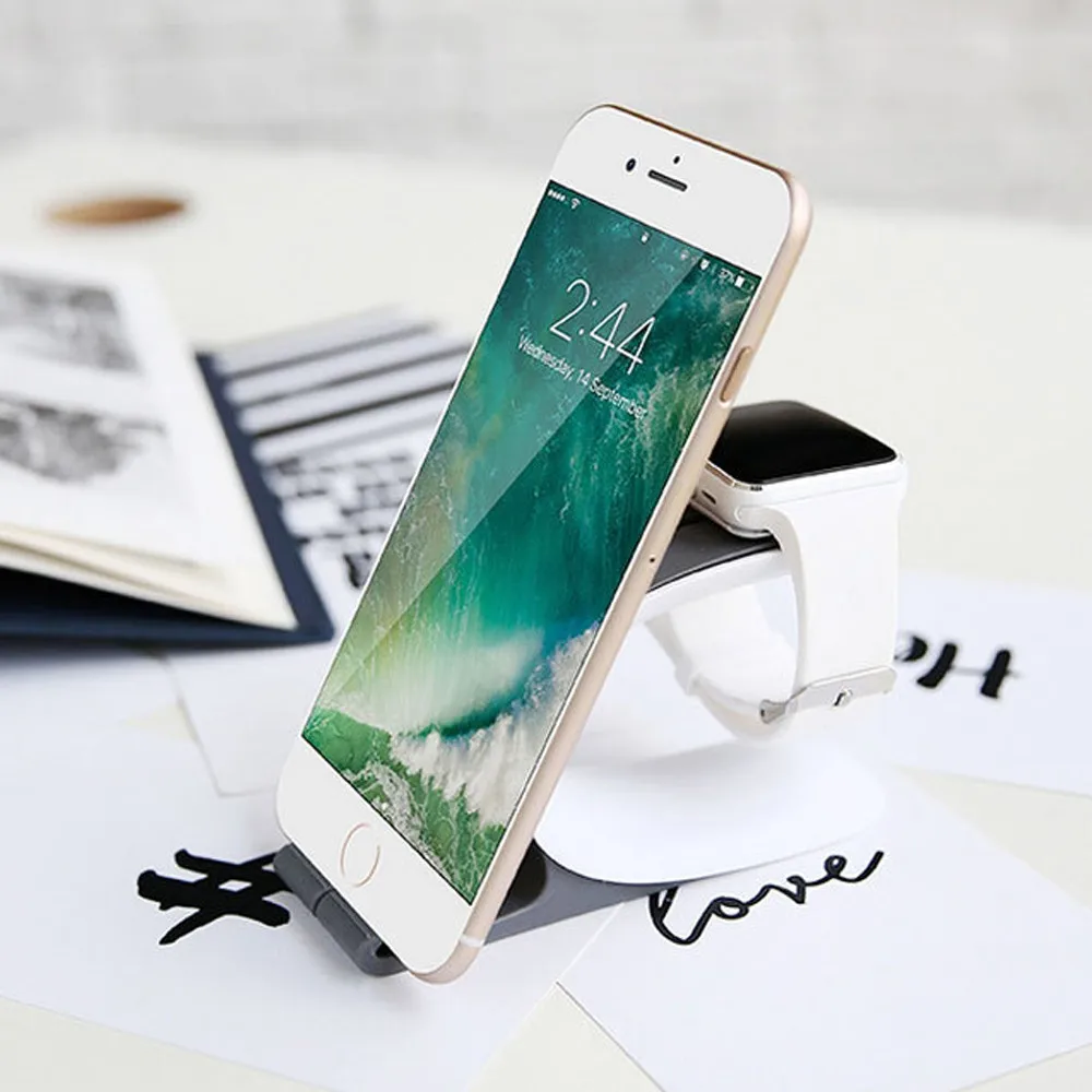 Подставка для мобильного телефона iPhone iPad huawei смартфоны стойка для планшета держатель зарядная док-станция для Apple Watch Y20