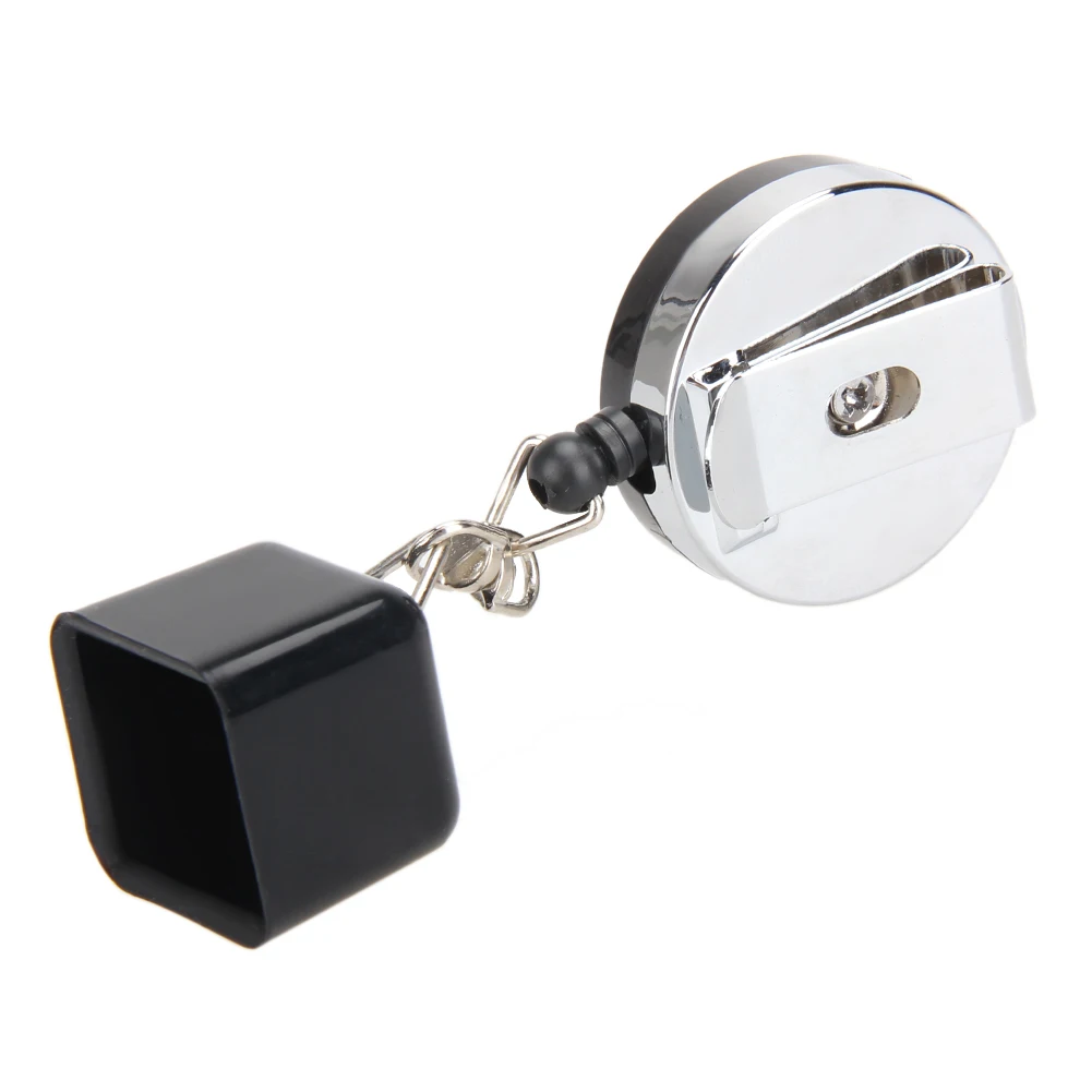 Бильярд снукер держатель мела для кия убирающийся ремень с рисунком зажим черный