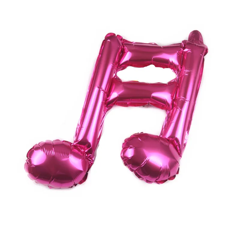 Музыкальная нота воздушный шар из фольги Свадебные украшения на день рождения