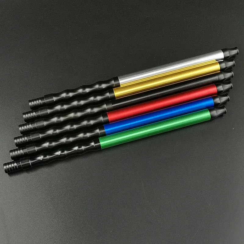 

30cm Hookah Handle Set Suit For Diameter 12MM Silicon Hose Aluminum alloy Handle Stick Hose For Shisha Smoking Accessories