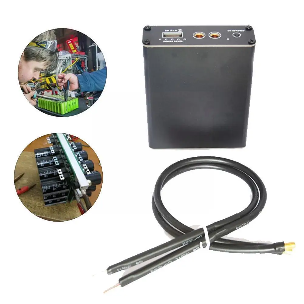 

Portable Spot Welder 5 Gears Adjustable Mini Spot Welding Machine Charge Battery For 18650 Fast Tool Welding Spot 2.1A Mach N9I9