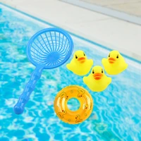 adroable kids plastic floating duck bath toy washing pool party mini soft bathing toy water fun age 1 3