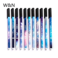 4pcsset unicorn erasable pen refill rod 0 5mm blueblack ink magic gel pen for school office writing supplies kawaii stationery